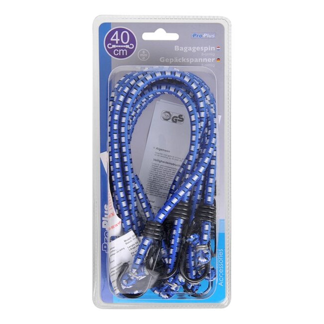 ProPlus Bagagespin - 8-armig - Ø 8 mm - 40 cm - Blauw