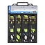 ProPlus Spanband met ratel - 5 meter - 25 mm breed - set van 4 - groen