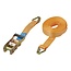 ProPlus Spanband met ratel - 8 meter - 38 mm - oranje - 1500 kg belasting - 3000 kg breekkracht