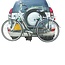 ProPlus Fietsdrager - trekhaak - Klick Fast II - 2 fietsen - 30 kg - compact op te bergen