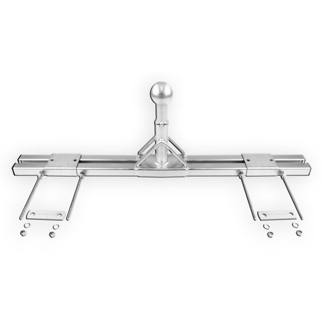 ProPlus Disselhulpstuk met trekhaak - eenvoudige montage - 50 kg draagvermogen - zonder boren