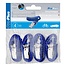 Pro Plus Fietsriempjes met Metalen Gesp t.b.v. Fietsdrager - Blauw - 4 stuks