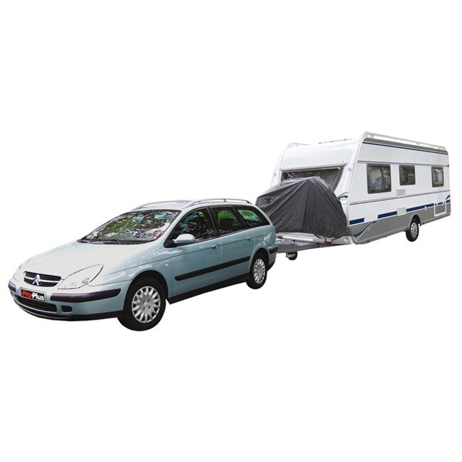 ProPlus Fietshoes voor 2 fietsen - Bescherming tegen alle weersomstandigheden - 126,5 x 162 x 53 cm - Zwart