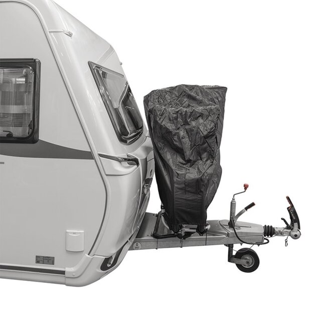 ProPlus Fietshoes voor 2 fietsen - Bescherming tegen alle weersomstandigheden - 126,5 x 162 x 53 cm - Zwart