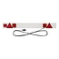 ProPlus Verlichtingsbalk met mistlamp - 137 cm - 5 meter kabel - 7-polige stekker