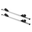 ProPlus Dakraildrager - 120 cm - Aluminium - Max. 90 kg - 2 stuks