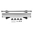 ProPlus Dakraildrager - Gesloten Dakrail - Aluminium - 120 cm - Max. 120 kg - 2 stuks