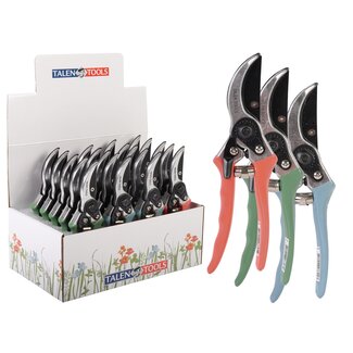 Talen Tools Snoeischaar Set - 20 Stuks in Blauw, Groen, en Koraal