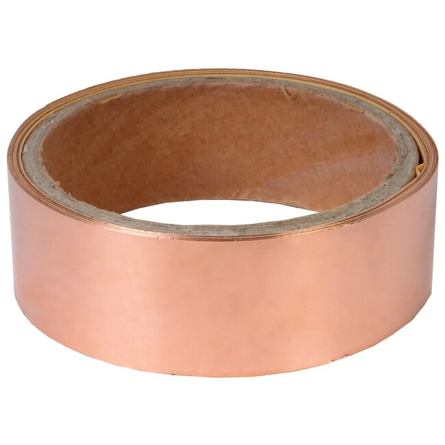 Talen Tools Anti Slakken Kopertape - 4 meter x 30 mm