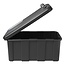 ProPlus Handige opbergbox voor aanhangerdissel - afsluitbaar - zwart - 565 x 245 x 290 mm