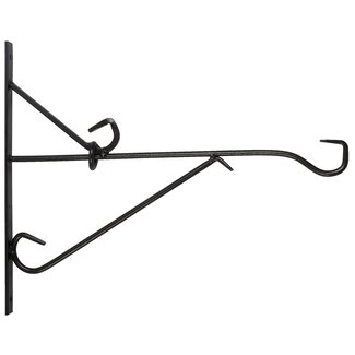 Talen Tools Muurhaak Smeedijzer Zwart 35 cm - Ideaal voor Hanging Baskets Talen Tools Muurhaak Smeedijzer Zwart 35 cm - Ideaal voor Hanging Baskets