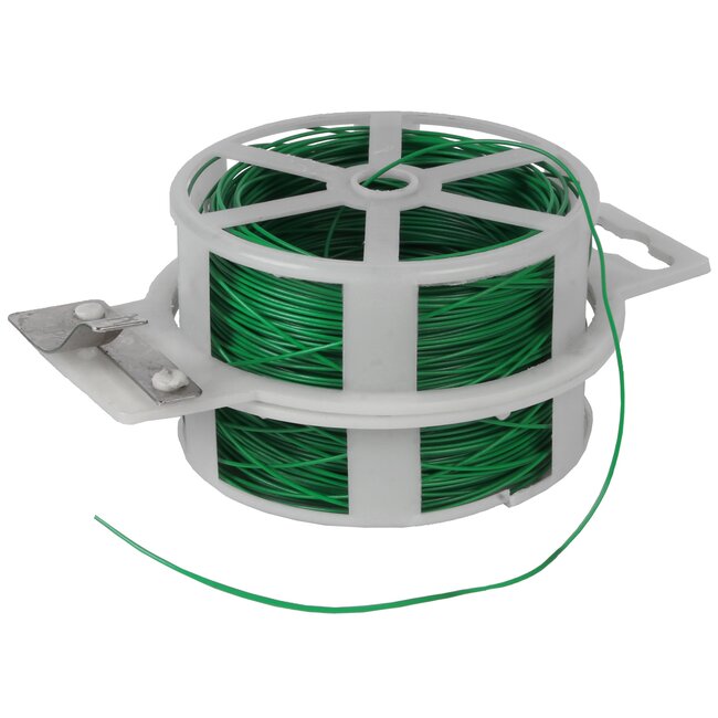 Talen Tools Geplastificeerd Binddraad 50m x 0.6mm - Tuinondersteuning