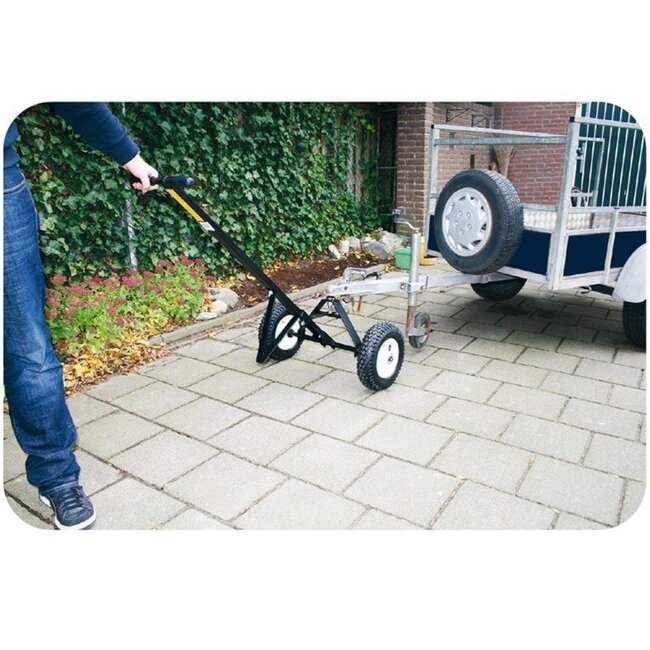 ProPlus Handtrailer voor aanhangers - 275 kg draagvermogen - gepoedercoat metaal - luchtbanden
