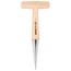 Talen Tools T-Pootstok Klassiek - 28 cm - Hout