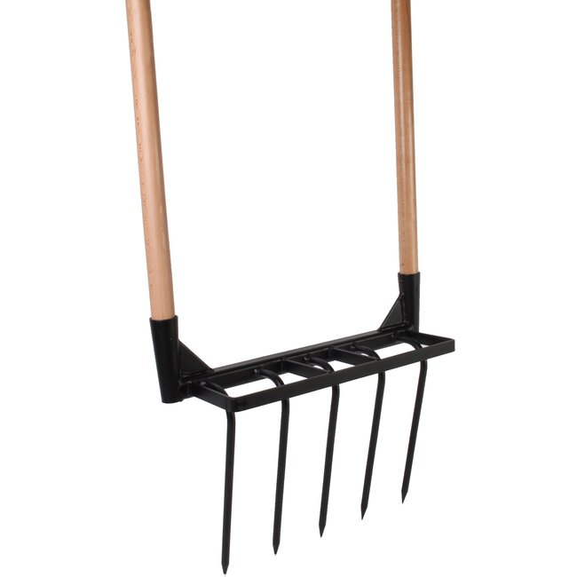 Talen Tools Compost Vork met Opstapje - Ideaal voor Bodembeluchting