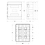 ProPlus Gereedschapskast met planken en cilinderslot - 75 liter - 27 x 62 x 74 cm