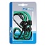 ProPlus Haak met elastische lus - 14 cm - 4 stuks - groen - ideaal voor aanhangernet en tent