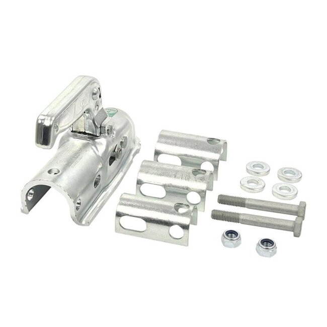 ProPlus Kogelkoppeling - Geremd - Ø 35-50 mm - Verzinkt - Inclusief 3 adapters