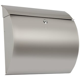 Talen Tools Brievenbus Aura - RVS met Cilinderslot - 34 x 39 x 12 cm