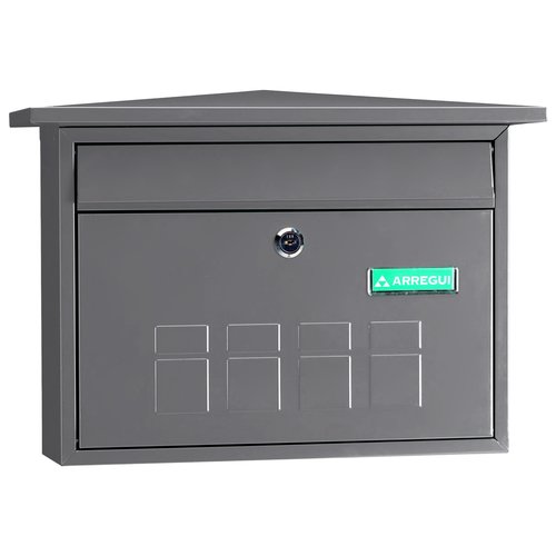 Talen Tools Brievenbus - Deco - 41 x 29.5 x 10.3 cm - Zilvergrijs Talen Tools Brievenbus - Deco - 41 x 29.5 x 10.3 cm - Zilvergrijs