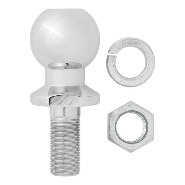 ProPlus Trekhaakkogel - Recht - Ø 50 mm - Draad M22 x 55 mm - Voor agrarisch gebruik