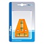 ProPlus Waterpas pyramide - Driehoekig ontwerp - Voor caravan en camper - 58 x 44 mm - Blisterverpakking