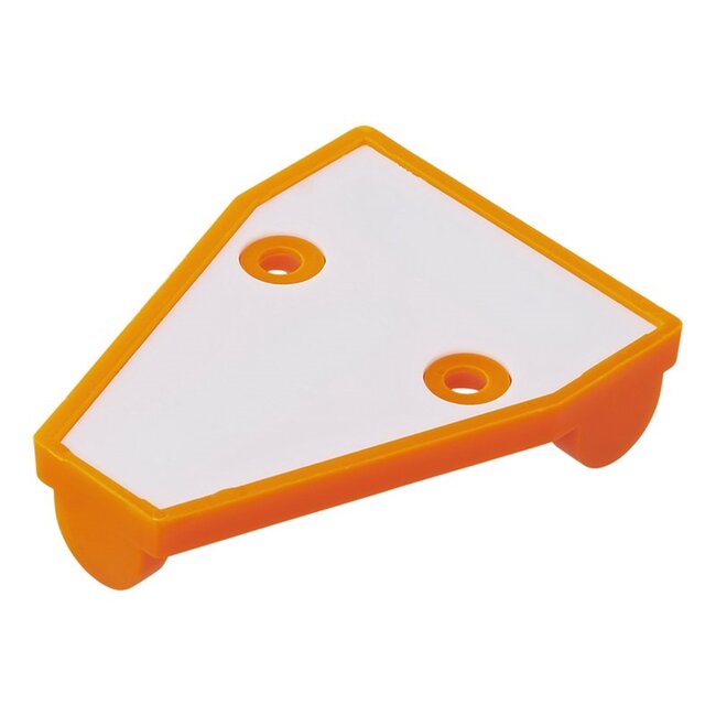 ProPlus Waterpas pyramide - Driehoekig ontwerp - Voor caravan en camper - 58 x 44 mm - Blisterverpakking