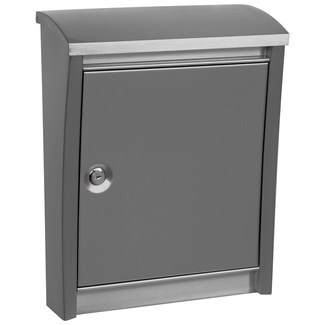 Talen Tools Brievenbus Urban in RVS - 41 x 32 x 16 cm - Veilig en Stijlvol