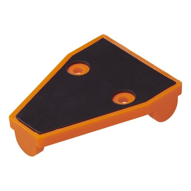 ProPlus Waterpas pyramide met magneet - Dubbele waterpas - 58 x 44 mm - Voor caravan en camper