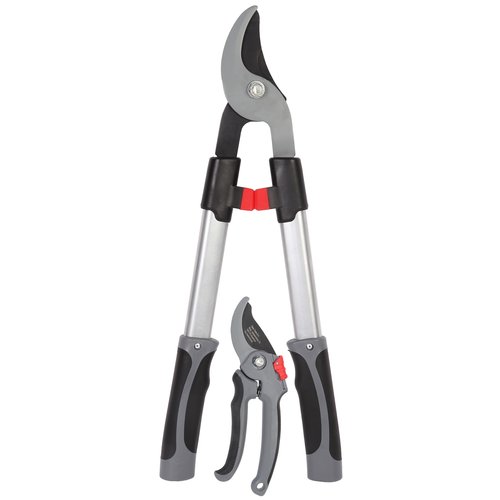 Talen Tools Snoei Set - Takken Schaar & Snoeischaar - Zwart/Grijs - 55 cm - Maximaal Takdikte 30 cm Talen Tools Snoei Set - Takken Schaar & Snoeischaar - Zwart/Grijs - 55 cm - Maximaal Takdikte 30 cm