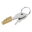 ProPlus Sleutelslot voor disselkoppeling - compact - inclusief 2 sleutels - 2 cm - 0.6 cm