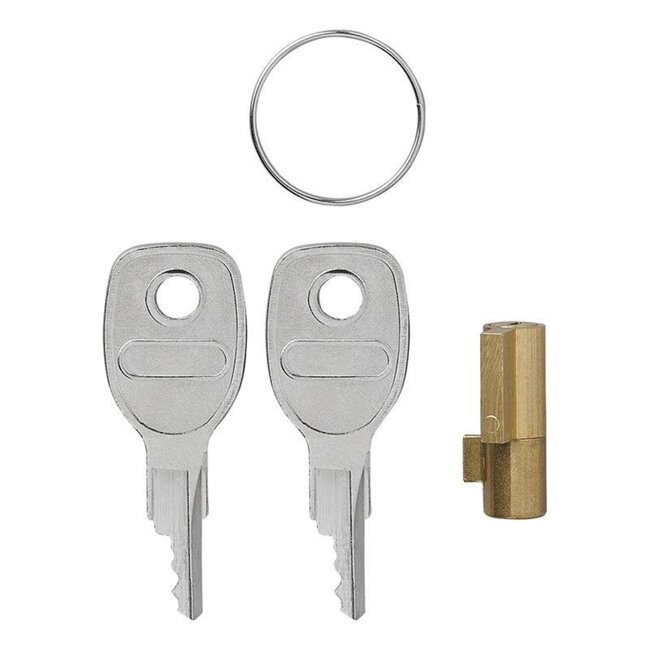 ProPlus Sleutelslot voor disselkoppeling - compact - inclusief 2 sleutels - 2 cm - 0.6 cm