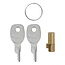 ProPlus Sleutelslot voor disselkoppeling - compact - inclusief 2 sleutels - 2 cm - 0.6 cm