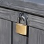 ProPlus Hangslot - Messing - Inclusief 3 sleutels - 50 mm - Goud en zilver