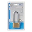 ProPlus Hangslot lang - messing - 40 mm - inclusief 3 sleutels