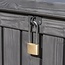 ProPlus Hangslot lang - messing - 40 mm - inclusief 3 sleutels