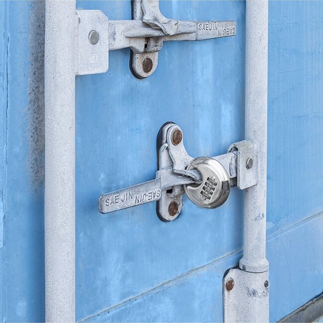 ProPlus Rond discusslot - 4-cijfercombinatie - gehard staal - Ø 70 mm