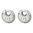 ProPlus Rond discusslot - 70 mm - gelijksluitend - roestvaststaal - 2 stuks