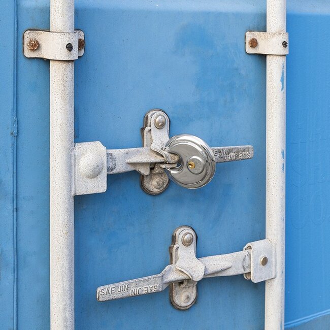 ProPlus Rond discusslot - gehard staal - Ø 90 mm - inclusief 2 sleutels