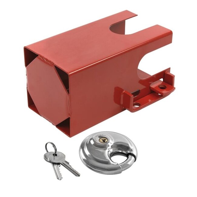 ProPlus Koppelingsslot met discusslot - 110 x 110 mm - maximale diefstalbescherming
