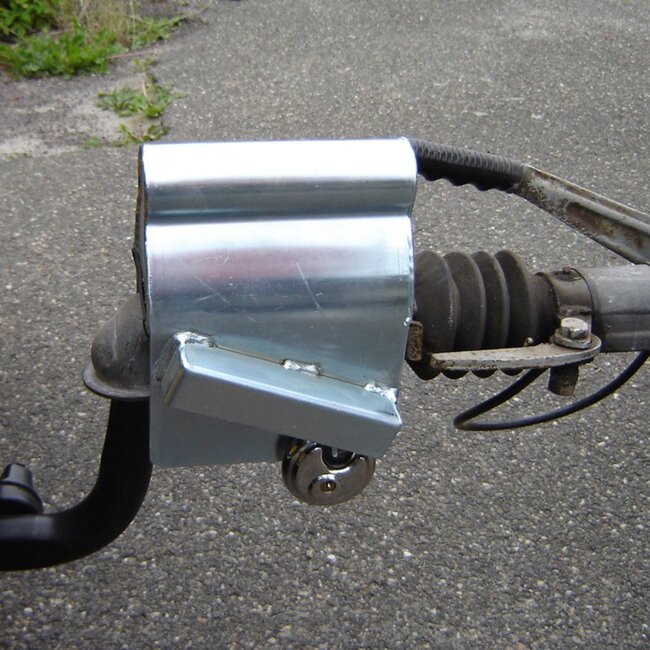 ProPlus Koppelingsslot - Verzinkt Staal - Discusslot - Universele Pasvorm - Eenvoudige Installatie