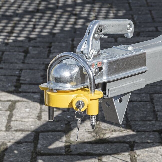 ProPlus Koppelingsslot - instelbare beugel - cilinderslot - Ø 50 mm - compact ontwerp