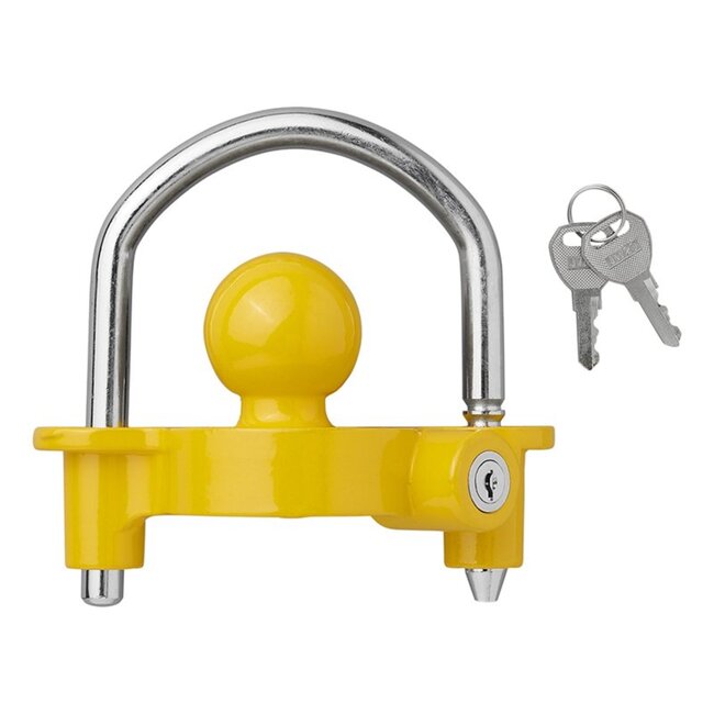 ProPlus Koppelingsslot - instelbare beugel - cilinderslot - Ø 50 mm - compact ontwerp