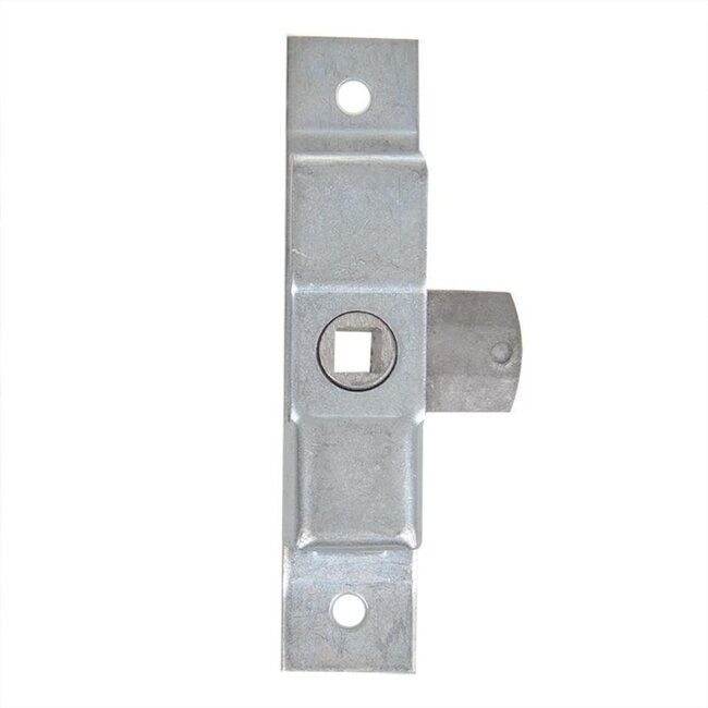 ProPlus Groot bakslot voor op- en inbouw - 125 x 25 x 12 mm - verzinkt - met veermechaniek