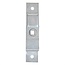 ProPlus Groot bakslot voor op- en inbouw - 125 x 25 x 12 mm - verzinkt - met veermechaniek