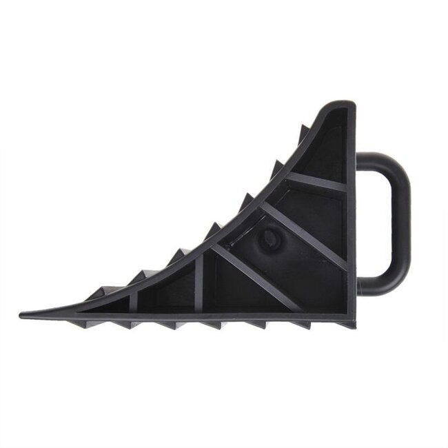 ProPlus Wielkeg met handvat - kunststof - 15 cm - zwart - 2 stuks