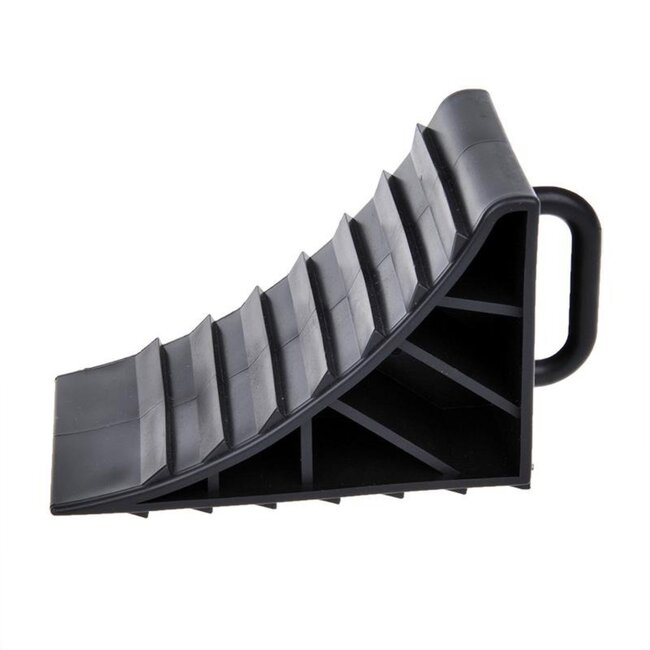 ProPlus Wielkeg met handvat - kunststof - 15 cm - zwart - 2 stuks