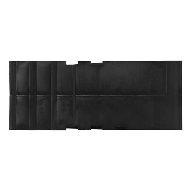 ProPlus Wielkeg met houder - kunststof - 220 x 100 x 90 mm - zwart