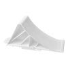 Pro Plus Wielkeg Inclusief Houder - Kunststof - 220 x 100 x 90 mm - Wit - Budget Pro Plus Wielkeg Inclusief Houder - Kunststof - 220 x 100 x 90 mm - Wit - Budget