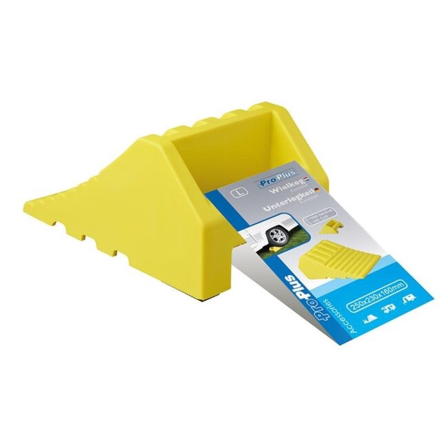 ProPlus Wielkeg met handvat - kunststof - 25 x 15.5 x 12 cm - geel